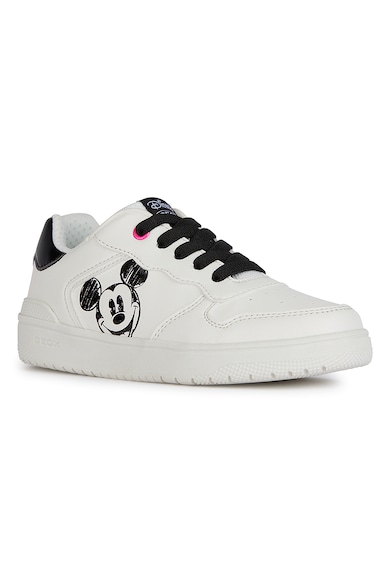 Geox Спортни обувки от еко кожа с щампа на Mickey Mouse Момичета