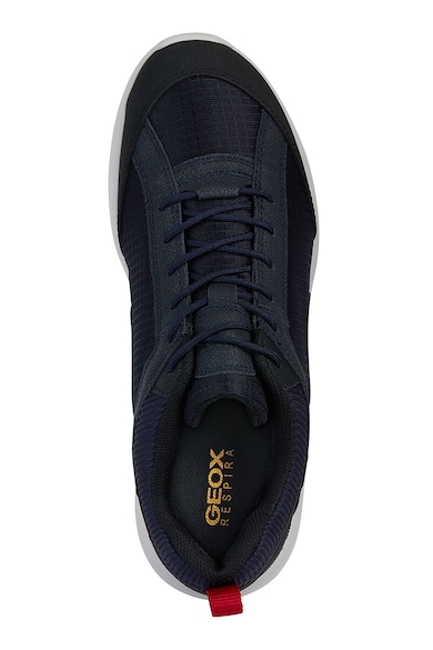 Geox Pantofi sport cu detalii din piele ecologica Barbati