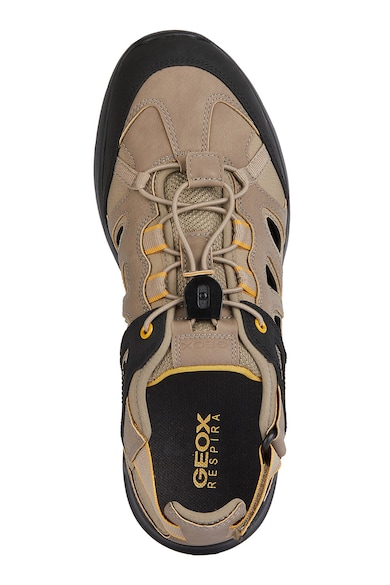 Geox Pantofi sport cu decupaje si segmente sintetice Barbati