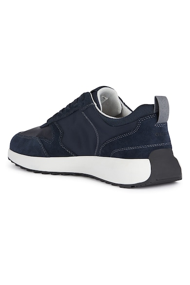 Geox Pantofi sport low-cut cu segmente de piele intoarsa Barbati