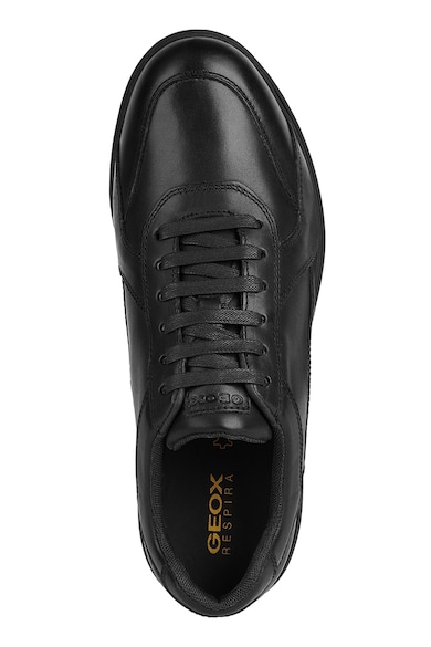 Geox Pantofi sport din piele cu model uni Barbati