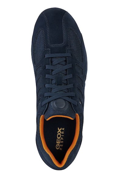 Geox Спортни обувки от велур и мрежеста материя Мъже