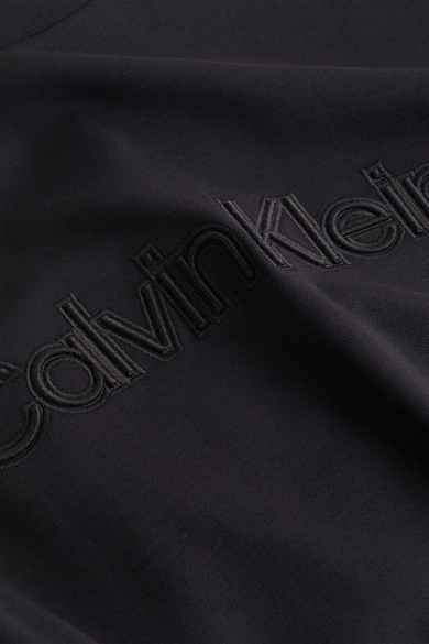 CALVIN KLEIN Тениска от органичен памук с бродирано лого Мъже
