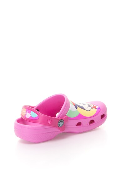 Crocs Saboti roz slingback cu Minnie Mouse Fete