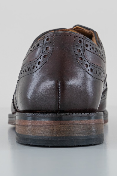 Clarks Pantofi derby brogue de piele Craftdean Barbati