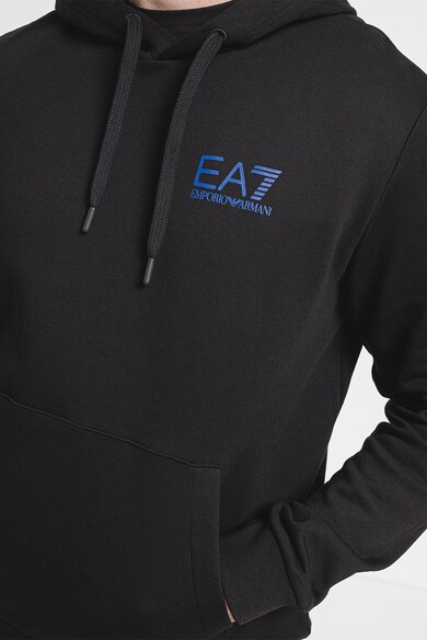 EA7 Kapucnis pulóver kenguruzsebbel férfi