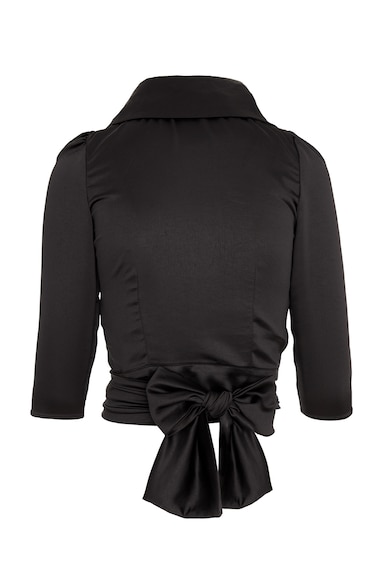 AVENUE No.29 Сатинирана блуза с раздвоен ревер Жени