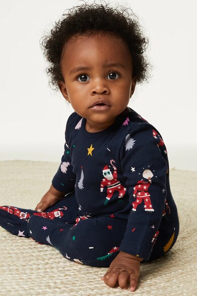 Marks & Spencer Lábfejes karácsonyi pizsama Lány