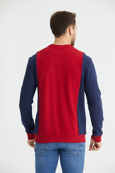 Red, White and Blue Fayza kerek nyakú pulóver férfi