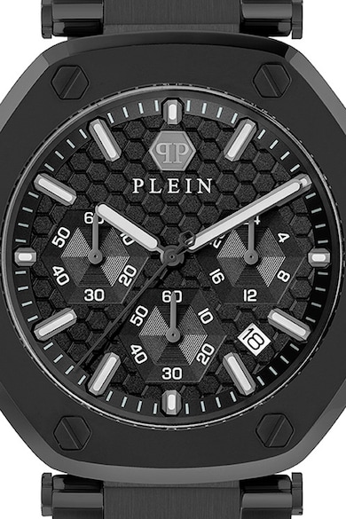 Philipp Plein Часовник от неръждаема стомана с хронограф Мъже