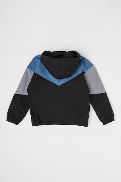 GAP Jacheta cu gluga si model colorblock Baieti