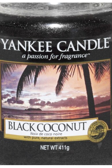 YANKEE CANDLE Lumanare parfumata in borcan mediu Black Coconut Femei