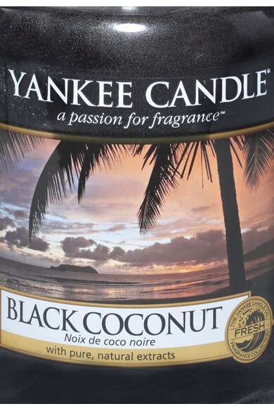YANKEE CANDLE Lumanare parfumata in borcan mare Black Coconut Barbati