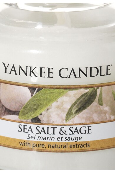 YANKEE CANDLE Lumanare parfumata in borcan mic Sea Salt&Sage Barbati