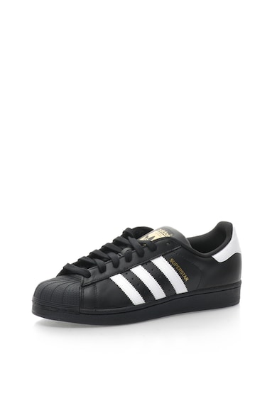 adidas Originals Tenisi negri din piele Superstar Fondation Barbati