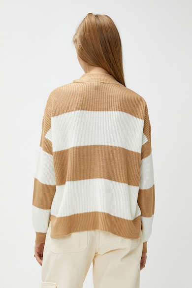 KOTON Раиран пуловер със свободна кройка Жени