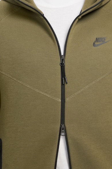 Nike Фитнес худи с памук с цип Мъже