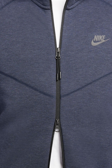 Nike Hanorac din amestec de bumbac cu fermoar pentru fitness Barbati