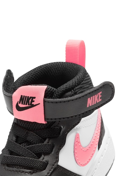 Nike Pantofi sport mid-cut cu garnituri de piele Court Borough Fete