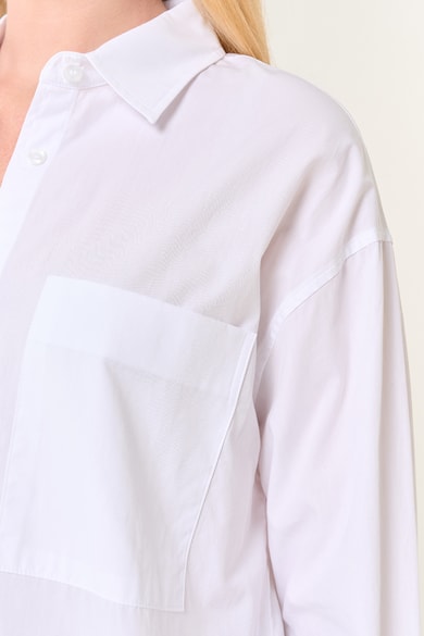 JIMMY KEY Памучна риза с джоб на гърдите Жени