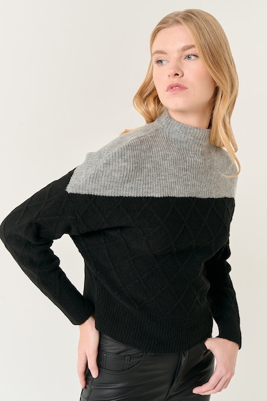 JIMMY KEY Colorblock dizájnú pulóver női