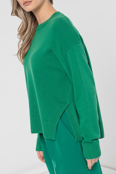 United Colors of Benetton Пуловер с вълна и паднали ръкави Жени
