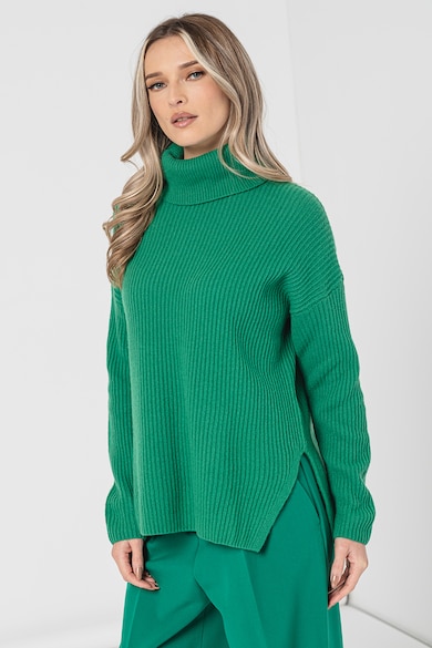 United Colors of Benetton Пуловер с вълна и поло Жени