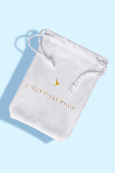 Emily Westwood 18 karátos aranybevonatú fülbevaló női