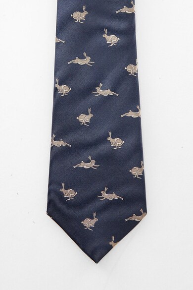 Mango Влагоотвеждаща вратовръзка Rabbit с принт Мъже