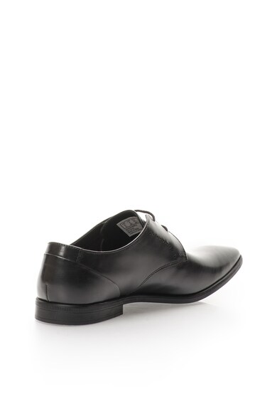 Clarks Pantofi negri de piele Bampton Barbati