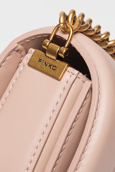 Pinko Geanta crossbody de piele Love Round Click Femei