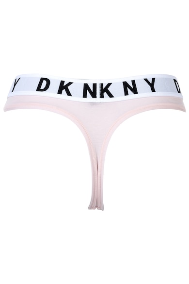 DKNY Chiloti tanga cu banda logo in talie Femei