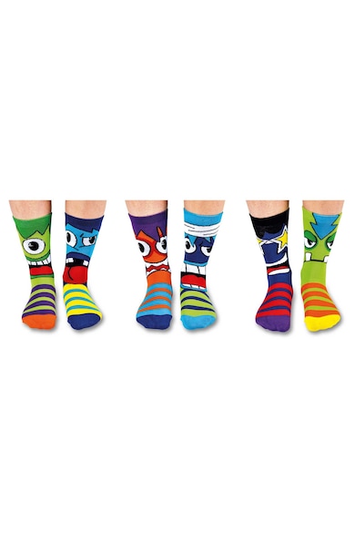 United OddSocks Дълги чорапи с щампа - 3 чифта Момчета