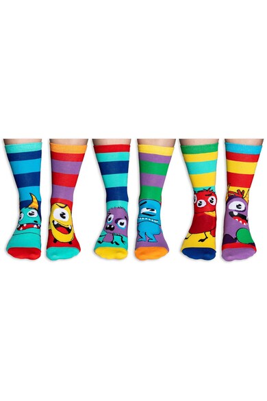 United OddSocks Дълги чорапи с щампа - 3 чифта Момичета