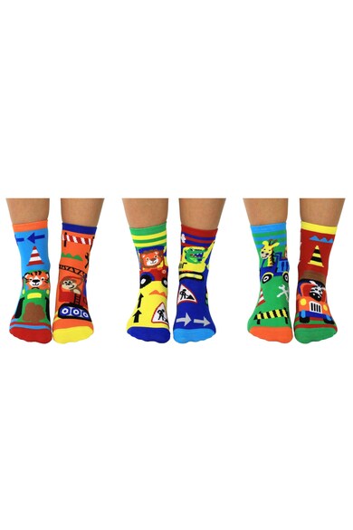 United OddSocks Индивидуално десенирани чорапи - 6 чифта Момичета