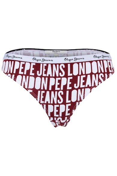 Pepe Jeans London Танга с изчистен дизайн и шарки - 3 чифта Жени