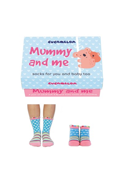 Cucamelon Дълги чорапи Mommy&Baby - 2 чифта Момчета