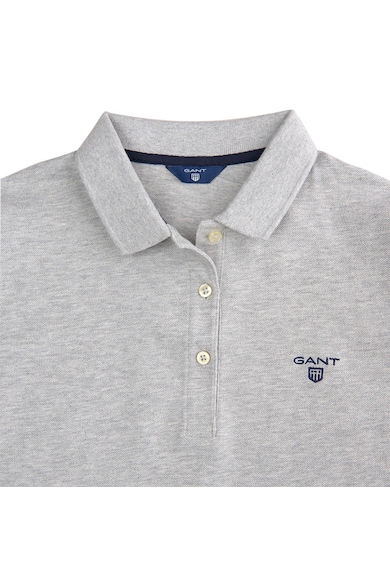 Gant Тениска от пике с яка и лого Жени