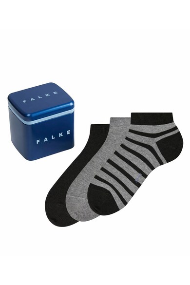 Falke Set de sosete scurte cu model - 3 perechi Barbati