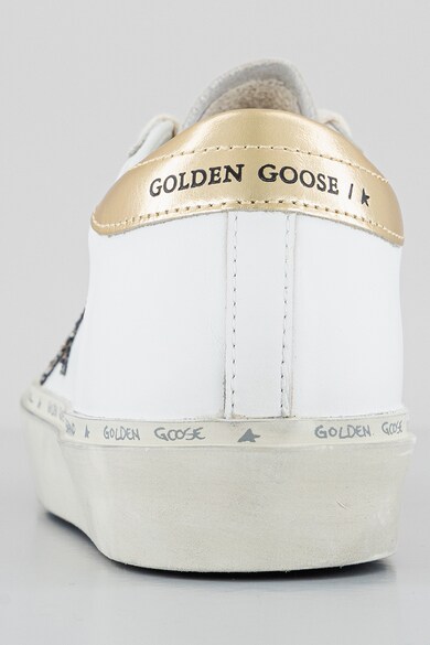 GOLDEN GOOSE Кожени спортни обувки с брокат Жени