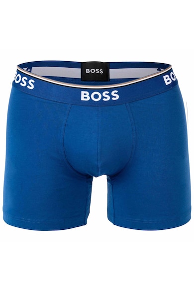 BOSS BOSS Мъжки боксерки BOSS, 3-pack - Boxer Briefs 3P Power, Cotton Stretch, Logo BoxerBr 3P Power 12957 Мъже