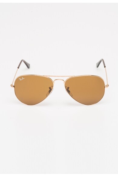 Ray-Ban Ochelari de soare aurii Aviator Femei