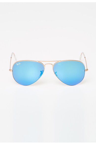 Ray-Ban Ochelari de soare aurii Aviator Femei