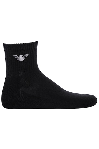 Emporio Armani Къси чорапи с лого, 3 чифта Мъже