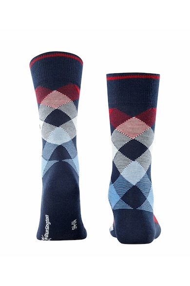 Burlington Дълги чорапи с каре Мъже