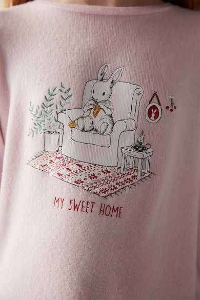 Penti Pijama cu imprimeu grafic Fete