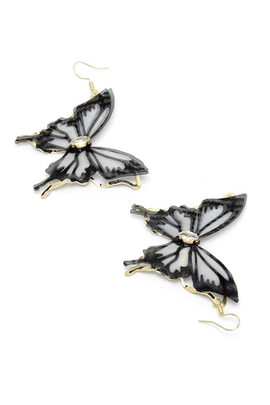 AVANT-GARDE PARIS Обеци с форма на пеперуда Жени