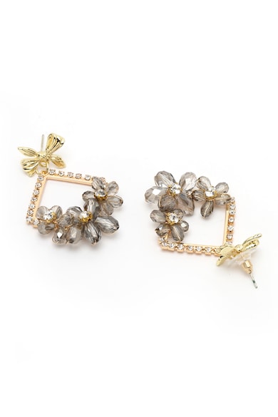 AVANT-GARDE PARIS Fülbevaló gyöngyökkel és kristályokkal női