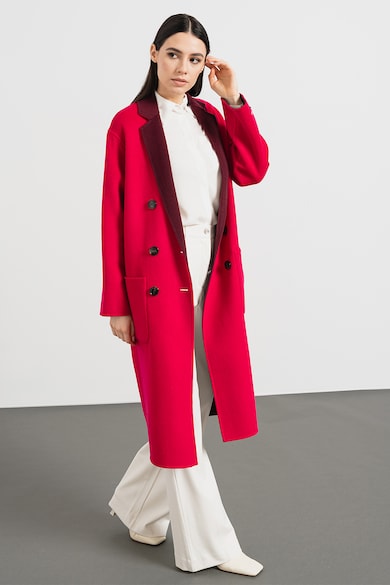 Max&Co Kifordítható szűzgyapjú tartalmú kabát női