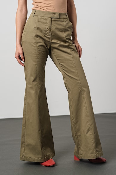 Max&Co Разкроен панталон Nice със скосени джобове Жени
